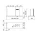 Hota insula Baraldi Elea isola 01ELEIS146ST-SX80, 146 x 60 cm, 800 m3/h, semineu pe partea stanga, inox